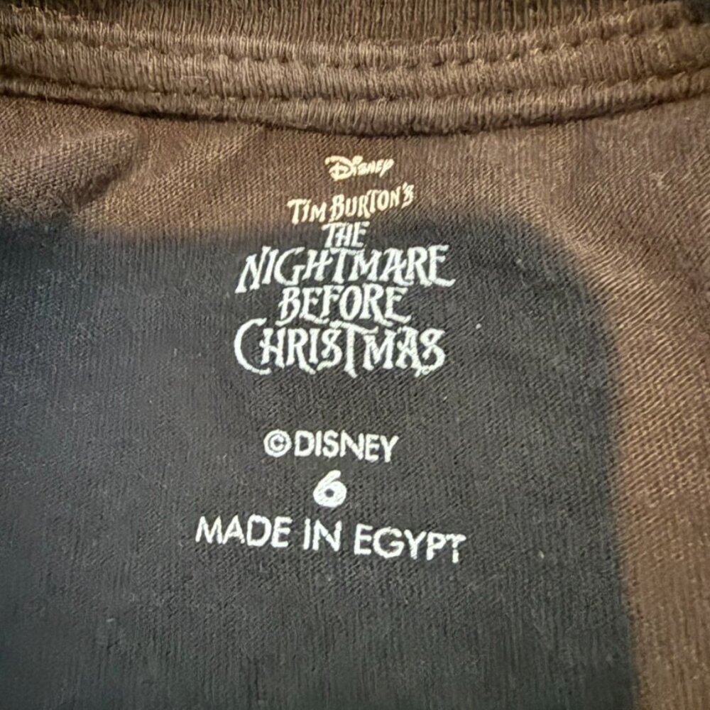 Disney Nightmare Before Christmas Pajama Set Boys Size 6 Master of Fright Jack - Picture 6 of 7